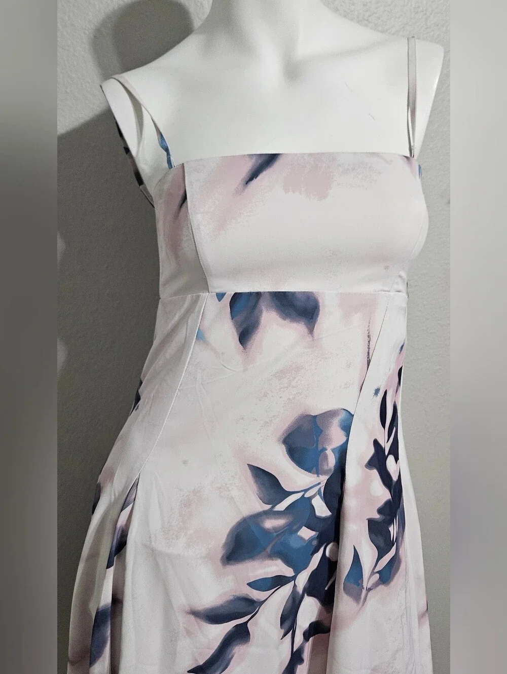 Abercrombie & fitch Godet Clasp-Back Midi Dress Size XSP